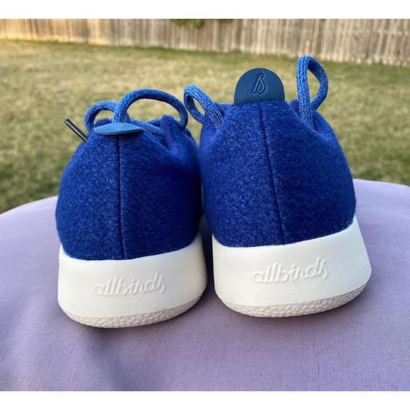 All Birds Sams Club Exclusive Wool Runners Blueberry w/laces Women's Sz 8  Shoe - Picture 5 of 12